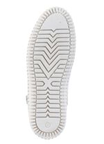 ELENA EDEN Sneaker mit Zier-Perforation EISGRAU-BUNT