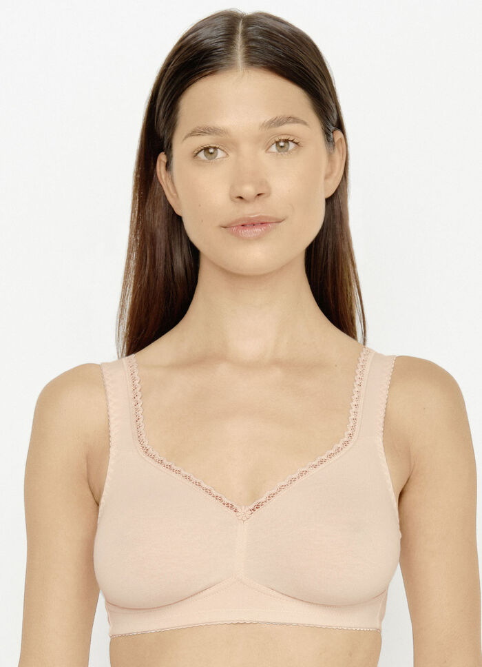 Susa BH mit hohem Baumwollanteil PUDER