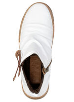 Gemini, modische Damen-Boots, Weite G, Winterschuhe,  mit herausnehmbarem Fussbett WEISS