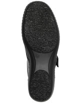 ELENA EDEN, bequeme Damen-Slipper, WeiteH, mit herausnehmbarem Fussbett SCHWARZ