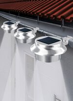 Dachrinnen-Lampe, 3er-Set 