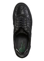 ELENA EDEN Schn&uuml;rschuh mit Nappaleder-Bes&auml;tzen SCHWARZ