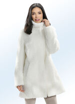 Kurzmantel mit Steh-Umlegekragen 