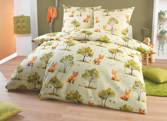 Kuschelige Bettw&auml;sche-Garnitur von Dobnig 