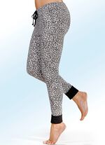 Zweierpack Schlaf- und Freizeithosen aus Bio-Baumwolle mit Umschlag 