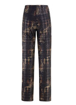 Hose mit angeschnittenem Bund 