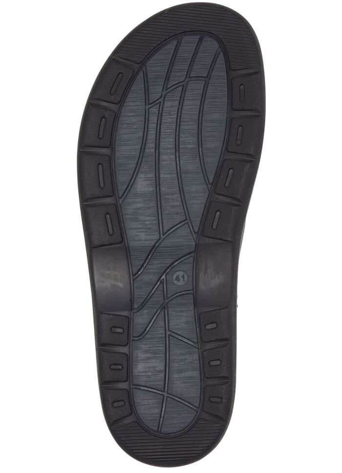 GINO GALANTE, bequeme Herren-Pantoletten, Weite H, mit herausnehmbarem Fussbett 