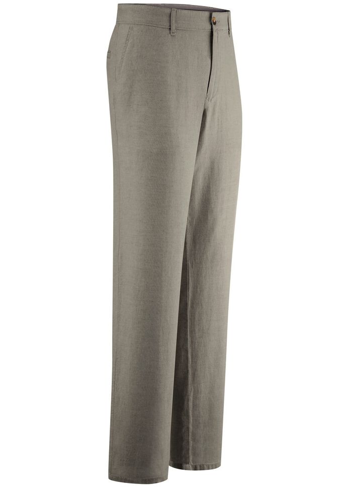 &laquo;Francesco Botti&raquo;-Hose mit Leinen in 3 Farben 