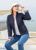 Jacke mit Rei&szlig;verschlussleiste MARINE