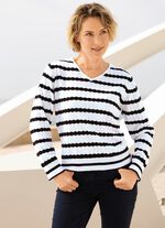 Pullover in Feinstrick 