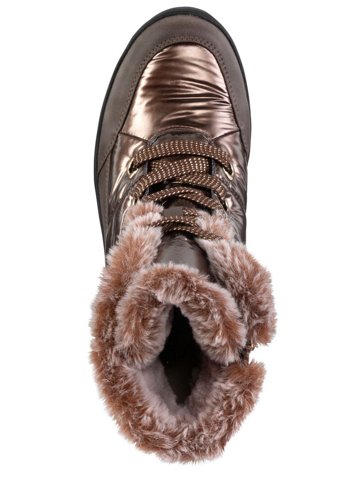 ELENA EDEN, gef&uuml;tterte Damen-Boots, Winterschuhe, Weite G, mit herausnehmbarem Fussbett 