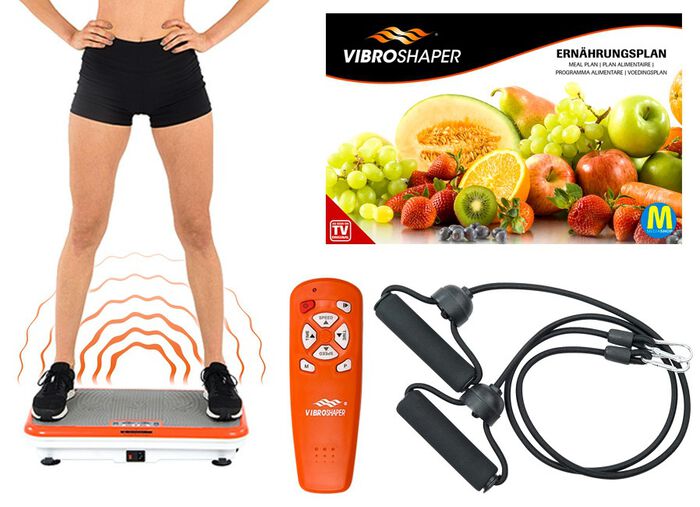 &laquo;VIBROSHAPER&raquo;-Vibrationsplatte in verschiedenen Ausf&uuml;hrungen 