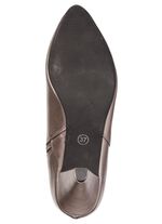 Andrea Conti, trendige Damen-Stiefeletten, mit Reissverschluss ALTSILBER