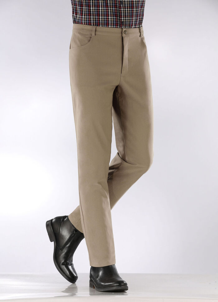 Perfekte Thermohose von «Klaus Modelle» in 3 Farben SANDBRAUN