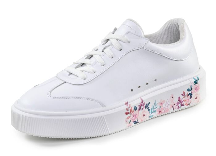 ELENA EDEN Sneaker mit Blumen-Dessin 