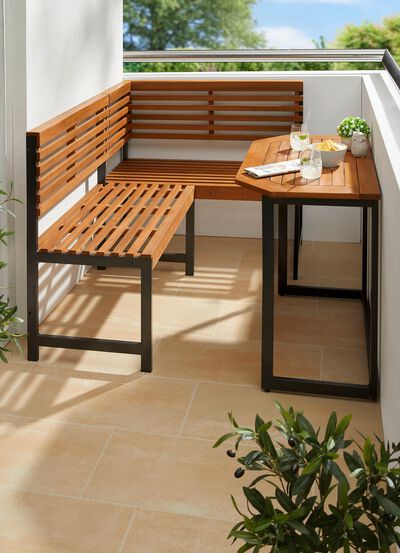 Balkonmöbel aus Akazienholz 