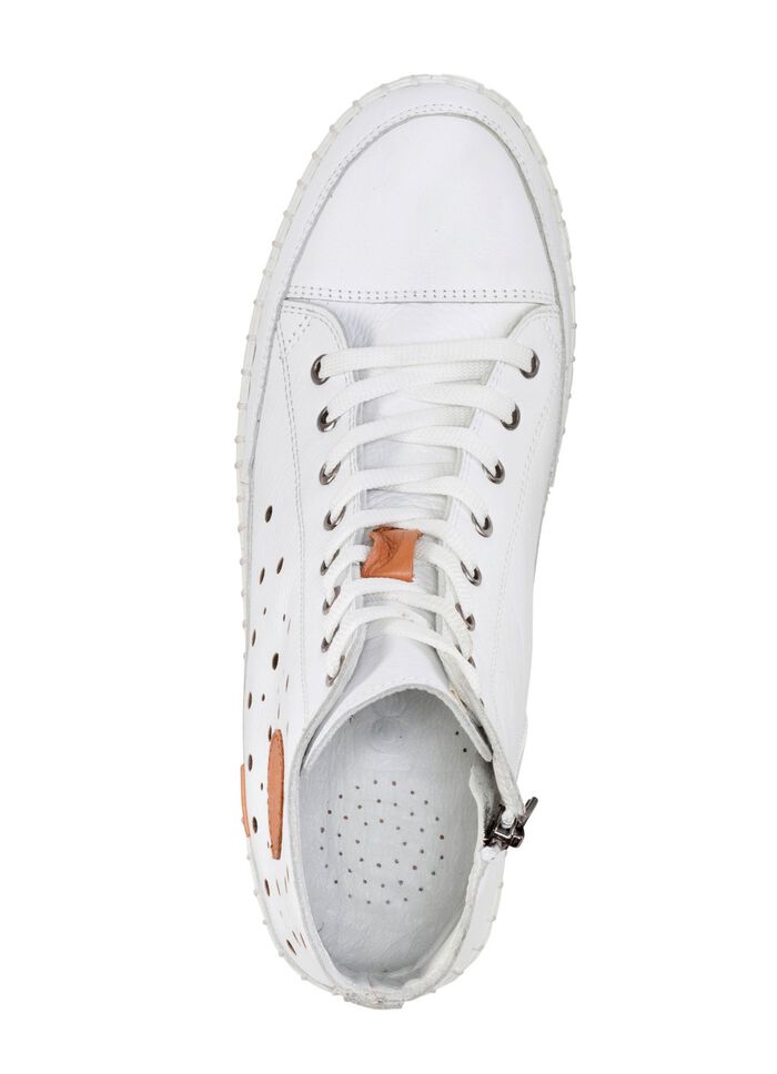 Gemini, sommerliche Damen-Boots, Weite G, mit herausnehmbarem Fussbett WEISS