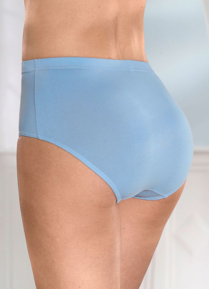 Viererpack Slips mit Gummizug im Bund 