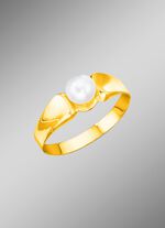 Femininer Damenring mit S&uuml;sswasser-Zuchtperle 