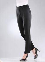 Jerseyhose mit abgesteppten Biesen 