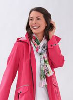 Schal mit raffiniertem Obstdessin 