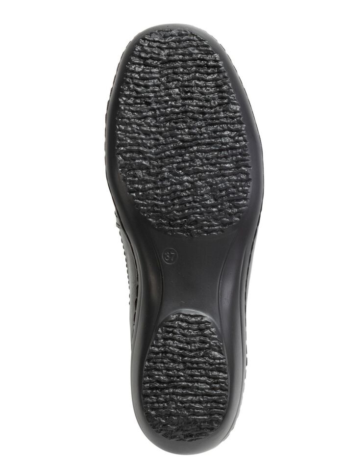 ELENA EDEN Slipper mit Metallschmuck SCHWARZ