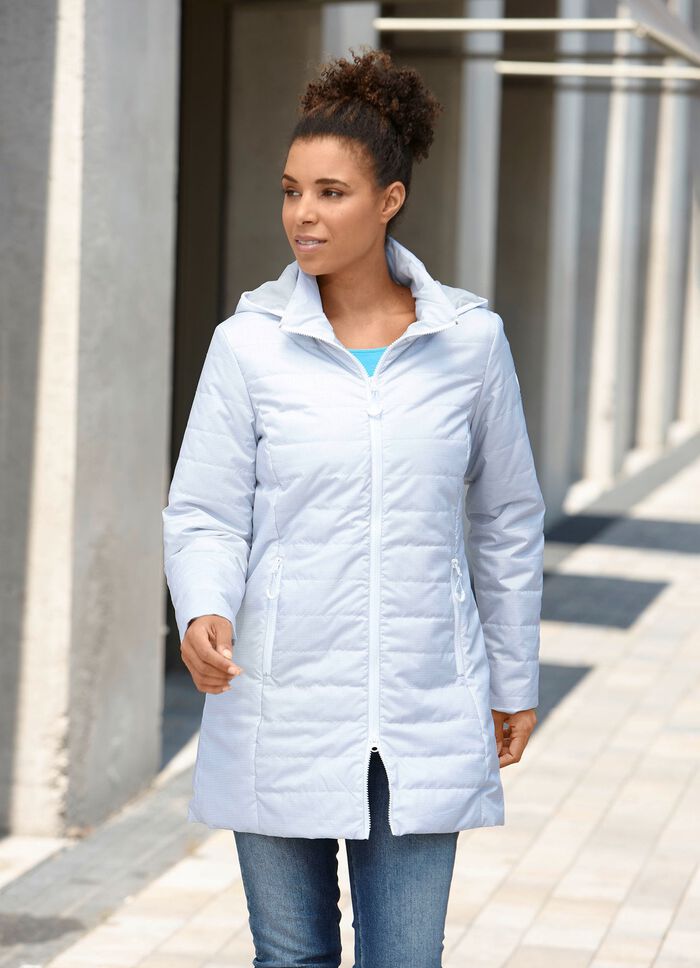 Jacke mit apartem Minimaldessin 