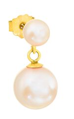Ohrstecker mit S&uuml;sswasser-Zuchtperlen 