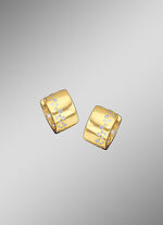 Klappcreolen mit Brillanten 