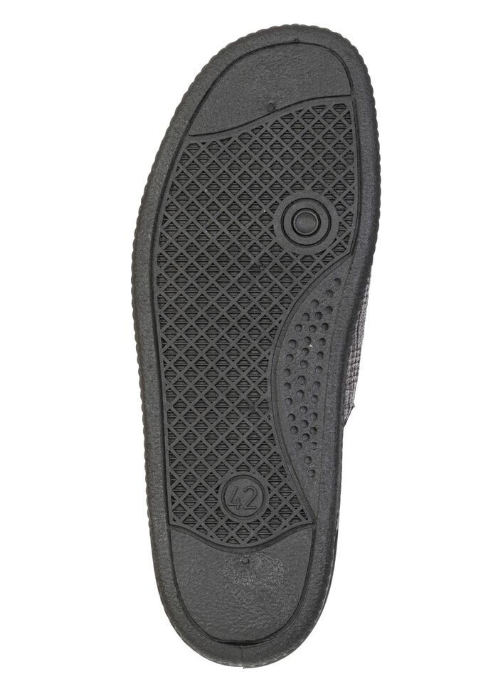 Klassiche Herren-Hausschuhe, mit anatomisch geformtem Fussbett 