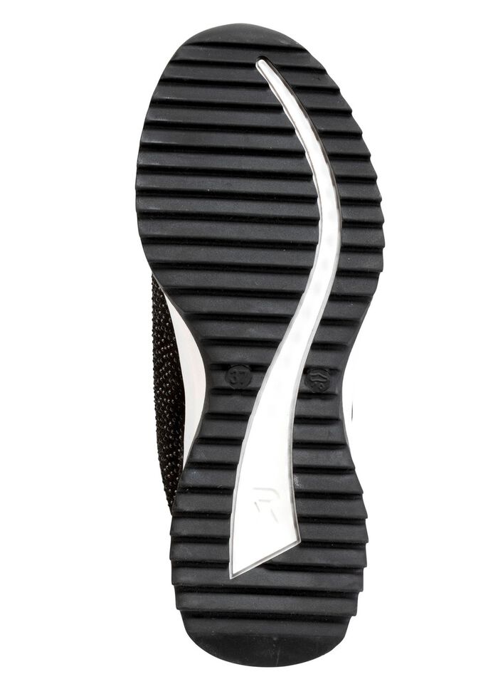 Rieker Sneaker mit Glitzersteinchen 