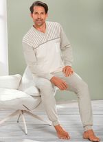 G&ouml;tting Schlafanzug mit B&uuml;ndchenabschl&uuml;ssen 