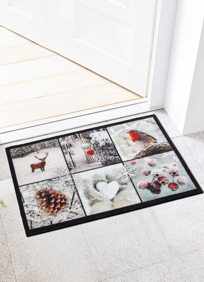 Fussmatte mit rutschemmender R&uuml;ckseite 