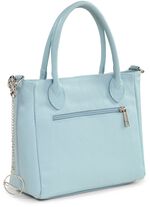 Laurina Tasche aus genarbtem Kalb-Nappaleder mit Zierkette 