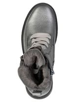 Waldl&auml;ufer, gef&uuml;tterte Damen-Stiefeletten, Winterschuhe, Weite H, mit Lammfell 