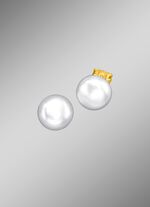 Ohrstecker mit S&uuml;sswasser-Zuchtperle, verschiedene Gr&ouml;ssen 