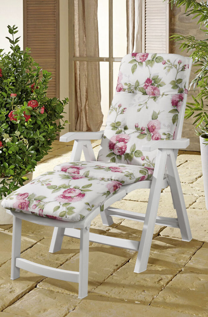 In Deutschland gefertigte Relax-Auflage, 2-teilig PFINGSTROSE