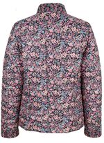 Steppjacke mit Floralprint 