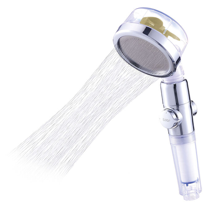 Duschkopf Aquadon EcoTornado mit genialem Turbinen-Effekt GOLD