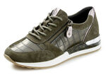 Schnürschuh mit herausnehmbarem Fussbett KHAKI