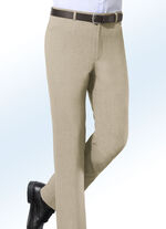 «Klaus-Modelle»-Hose mit Gürtel in 5 Farben BEIGE