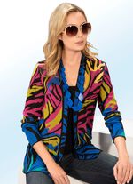 Strickjacke in tollem Jacquard-Dessin 
