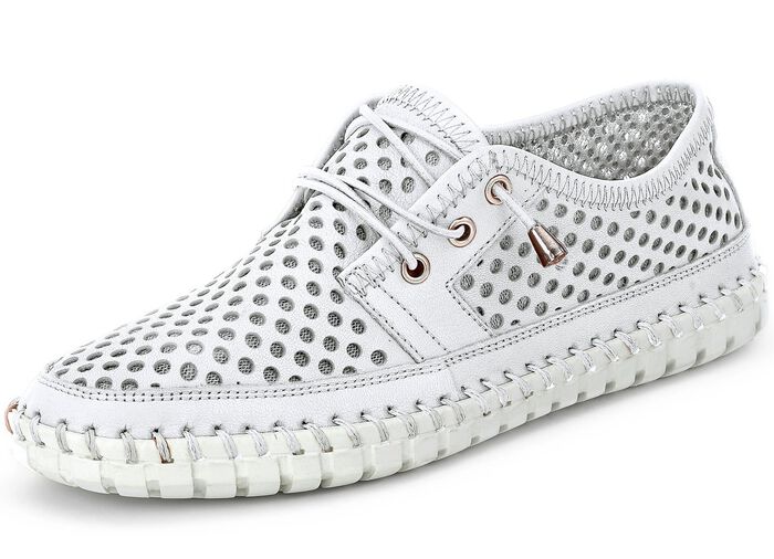 Gemini, sommerliche Damen-Schn&uuml;rschuhe, Weite G, mit herausnehmbarem Fussbett 