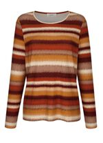 Shirt mit modischem Ringeldessin 