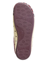 Laurina, klassische Damen-Hausschuhe, mit herausnehmbarem Fussbett ECRU-BUNT