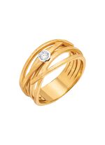 Edler Damenring mit Brillant 