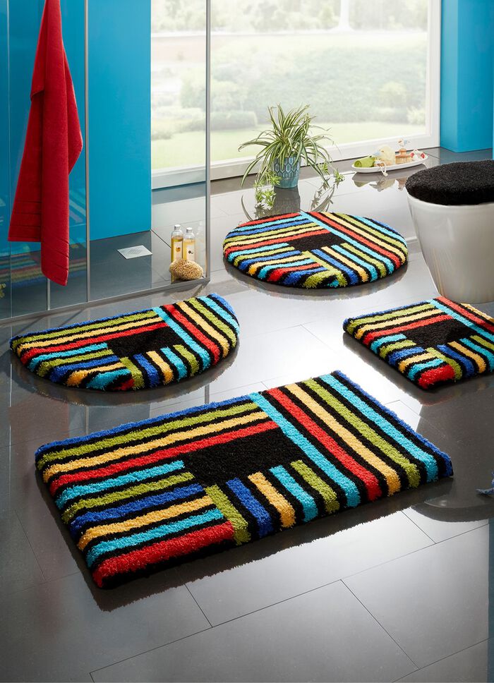 Badvorleger mit rutschhemmender R&uuml;ckseite von Grund 