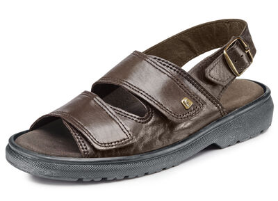 Bequeme Herren-Sandalen, Weite K, mit herausnehmbarem Fussbett 