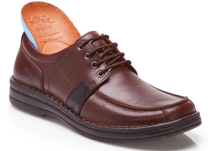 GINO GALANTE, schicke Herren- Schn&uuml;rschuhe, mit herausnehmbarem Fussbett BURGUND