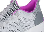 Rieker Sneaker mit elastischer Zierschn&uuml;rung GRAU-PINK